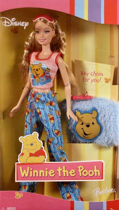 pooh bear doll